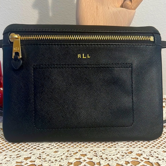 NWOT Ralph Lauren black belt bag - Picture 1 of 10